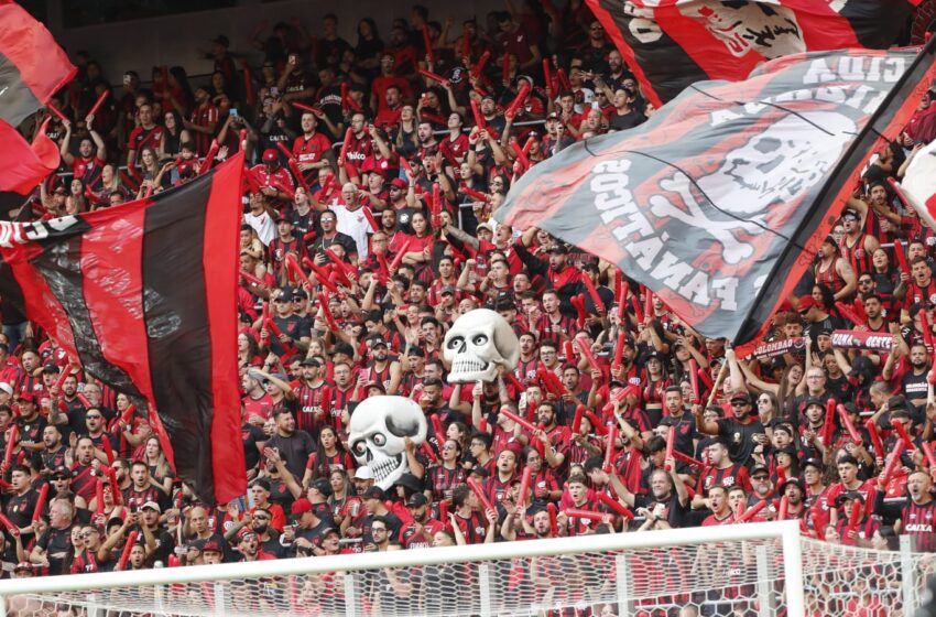  Athletico x Flamengo bate recorde de público da Ligga Arena na temporada