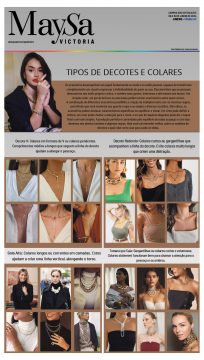  Tipos de decotes e colares