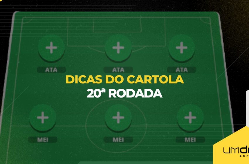  Cartola: Dicas para pontuação e mais escalados da 20ª rodada
