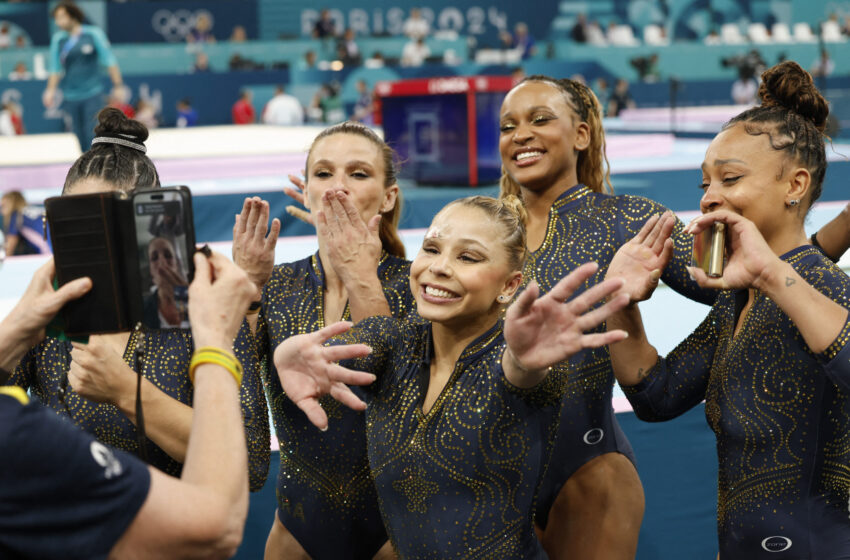  Brasil conquista bronze com ginástica artística por equipes pela primeira vez na história