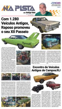  Com 1.280 veículos antigos, Raposo promoveu o seu XII Passeio