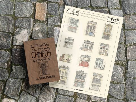  Casas Ilustradas: Livro de Rapha Pinheiro apresenta 40 casas históricas de Campos desenhadas e comentadas