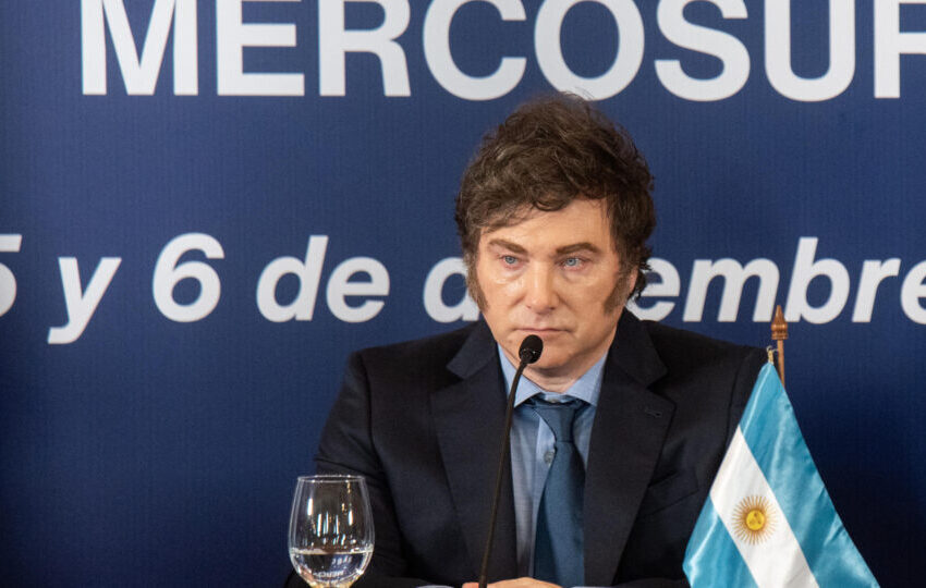  Milei assume presidência do Mercosul defendendo maior abertura do bloco regional