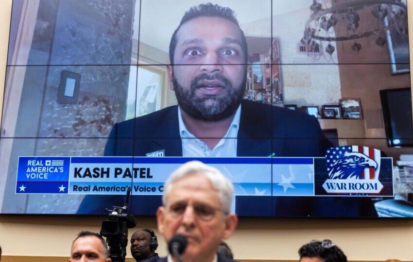  Indicado por Trump para comandar FBI é alvo de ataque cibernético do Irã, diz emissora