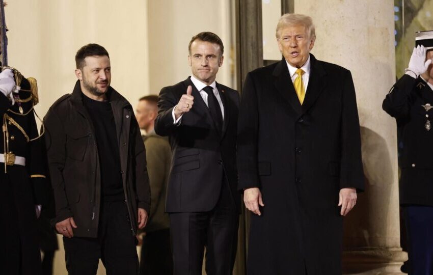  Macron recebe Trump e Zelensky antes de reinauguração de Notre-Dame