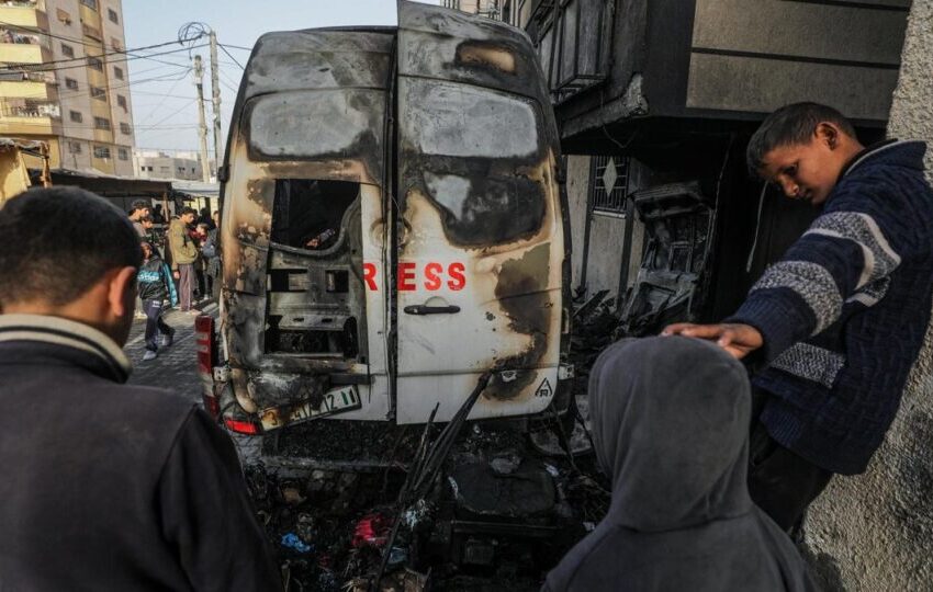  Guerra na Faixa de Gaza eleva número de jornalistas mortos em 2024