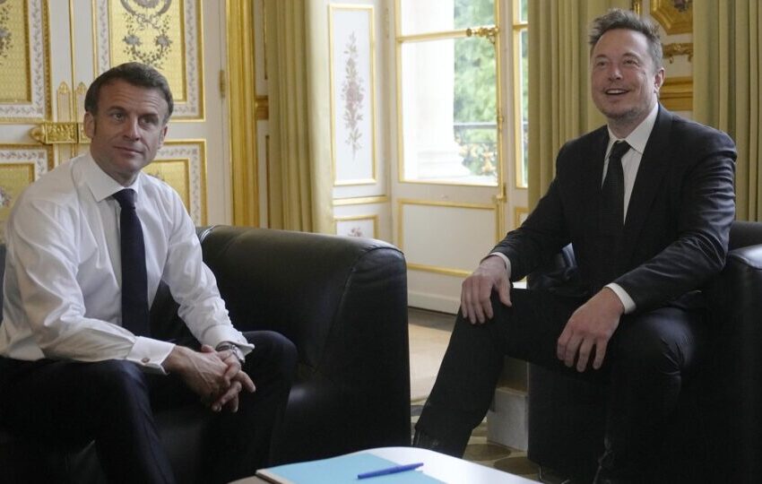  Macron acusa Musk de apoiar “nova internacional reacionária”