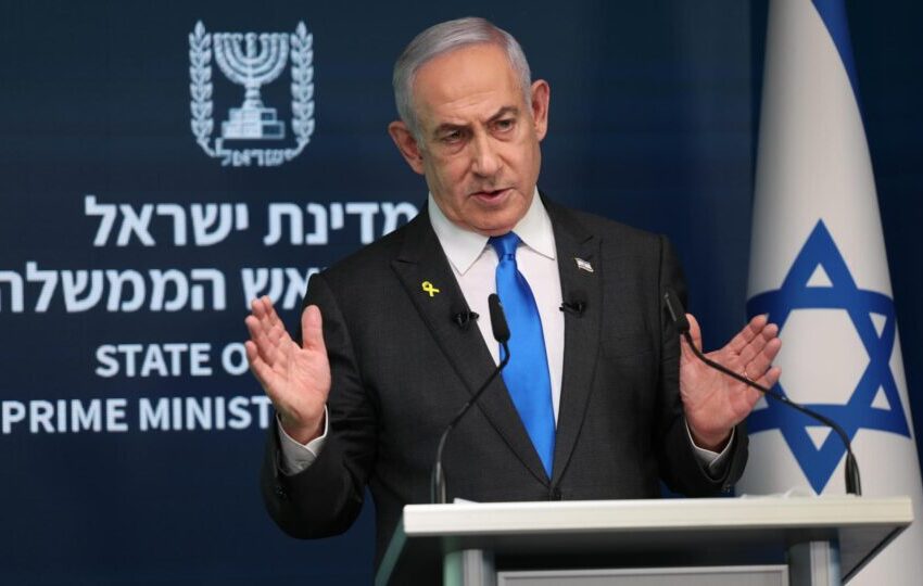  Netanyahu conversa com pais de militar sequestrada que teve vídeo divulgado pelo Hamas