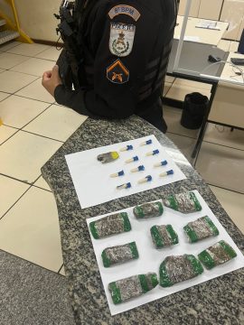  Homem é preso pela PM por tráfico de drogas em Campos