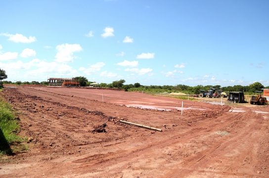  Parque Ecológico de Campos com terraplanagem em fase avançada