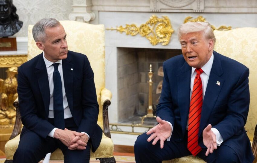  Trump anuncia tarifa de 35% sobre importações do Canadá