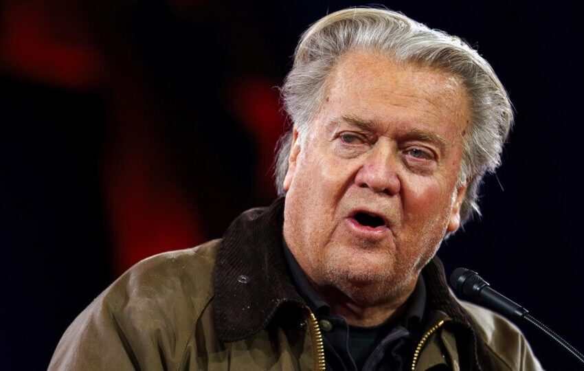  Bannon diz que Trump está “aborrecido” com situação de Bolsonaro e Moraes pode sofrer “sanções severas”