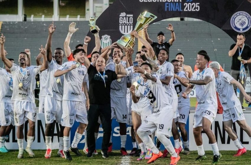 Com campanha brilhante, Galo Maringá é campeão da Segundona