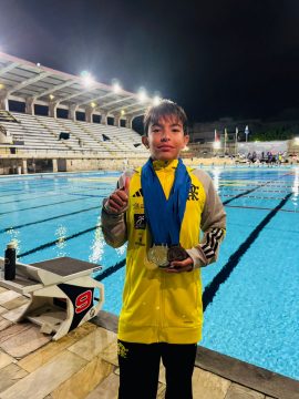 Atleta de Campos brilha pelo Flamengo e conquista quatro ouros em campeonato estadual de natação