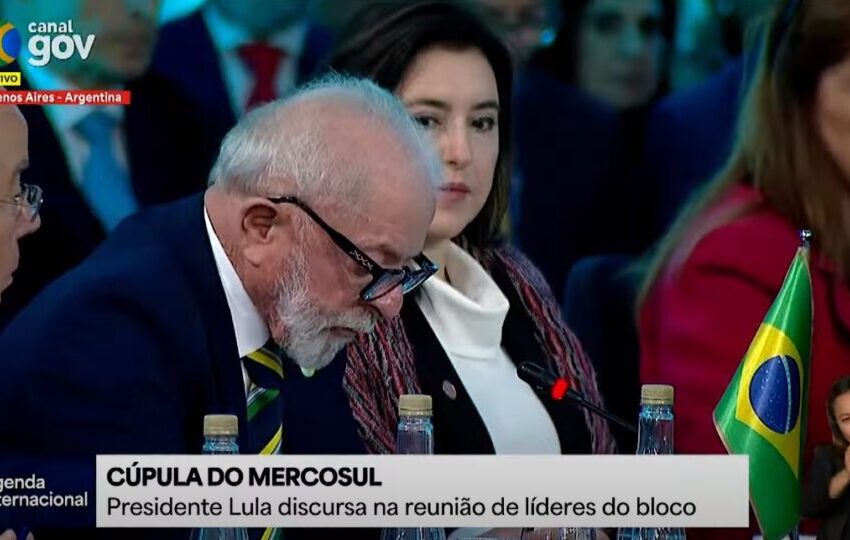  Lula assume presidência do Mercosul com crítica velada a Trump por “guerras comerciais”