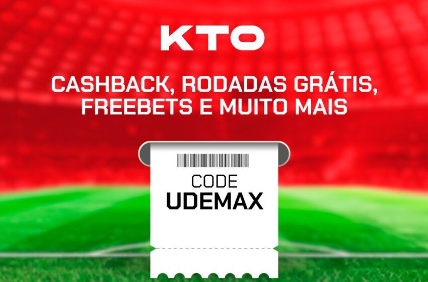  Código de indicação KTO: Use UDEMAX em 2026 (Fevereiro)
