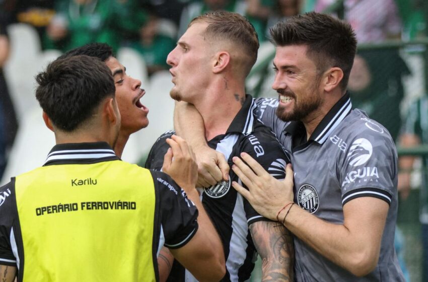  Coritiba cai nos pênaltis e Operário é o primeiro finalista do Paranaense
