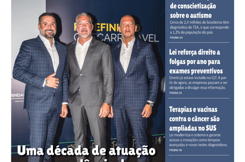  J3 Saúde chega às bancas neste domingo com temas atuais da área