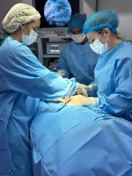 Cirurgia pediátrica por vídeo é destaque no Hospital Dr. Beda