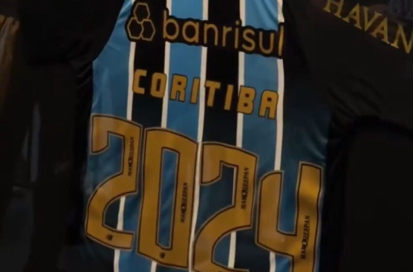  Grêmio homenageia Coritiba e gesto emociona antes de jogo