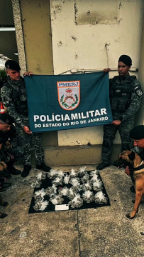 Mais de R$ 11 mil em maconha são apreendidos na Baleeira, em Campos