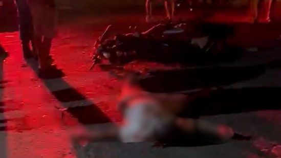  Motociclista morre e outro fica ferido em grave acidente em SFI