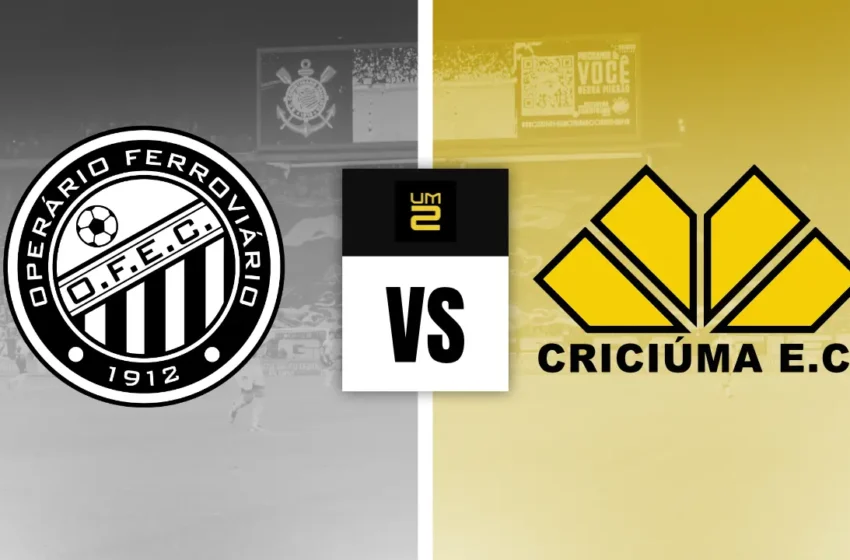  Operário x Cricíuma Palpite – Notícias e odds (24/05)
