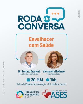  Plano Ases realiza roda de conversa com o tema “Envelhecer com Saúde”