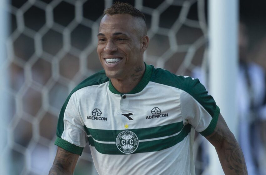  Contratação mais cara do Coritiba, Breno Lopes assume protagonismo