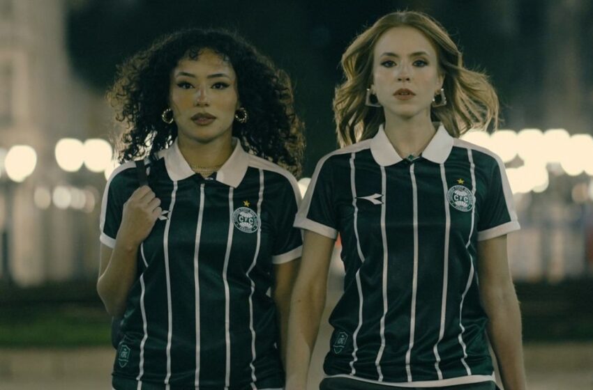  Coritiba lança nova camisa inspirada nas luzes de Curitiba