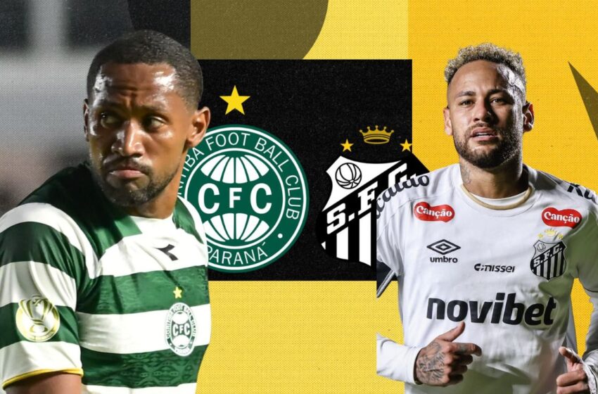  Coritiba x Santos: Escalações e onde assistir ao vivo