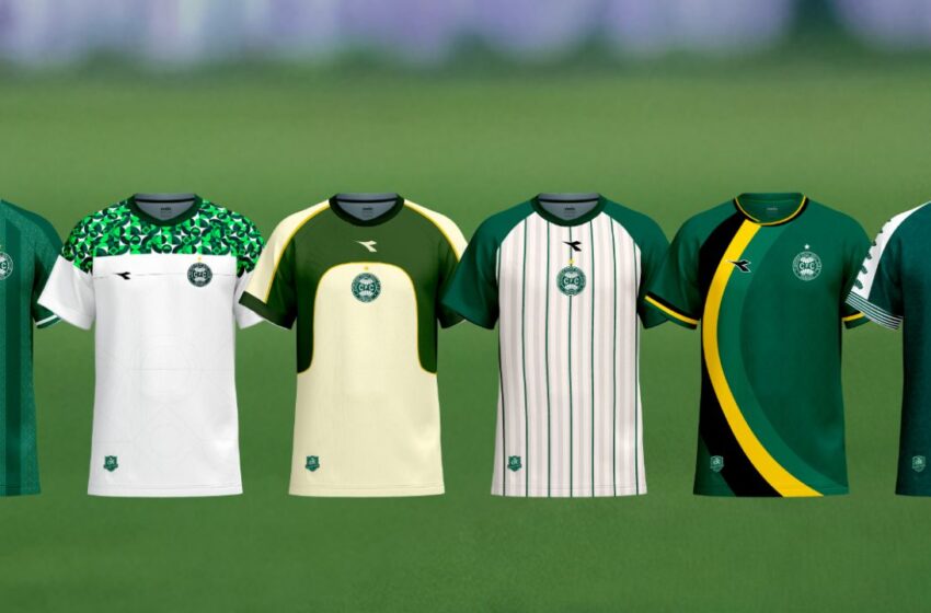  Coritiba anuncia camisa vencedora do Manto da Glória