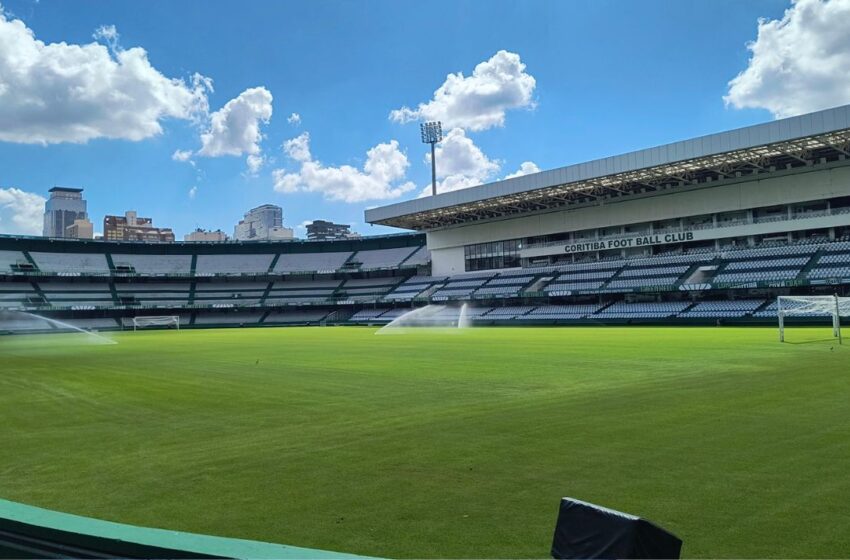  Coritiba muda gramado do Couto Pereira para sequência do Brasileirão