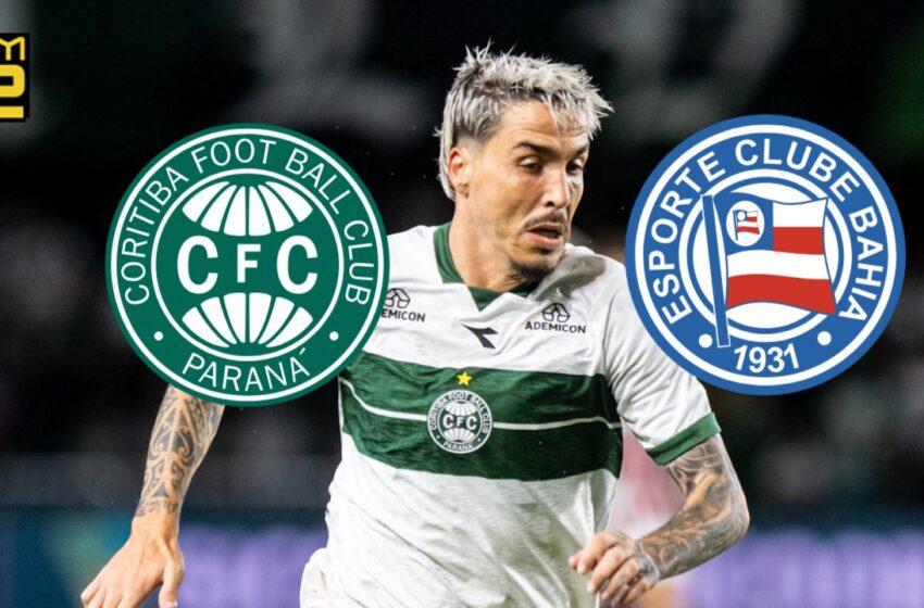  Coritiba x Bahia AO VIVO: Siga o jogo do Brasileirão em tempo real