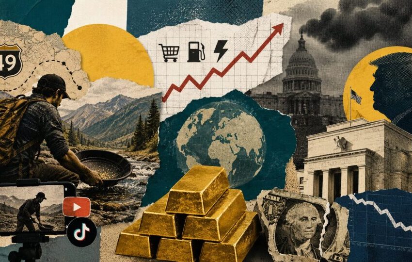  Por que os americanos estão buscando ouro de forma desesperada?