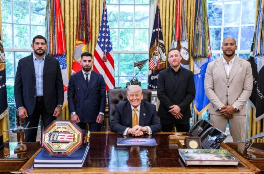 Donald Trump faz elogio curioso a Alex Poatan ao anunciar o UFC Casa Branca