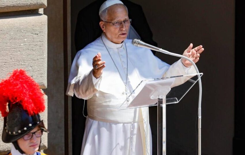  Papa Leão XIV pede caridade para curar divisões da sociedade fragmentada