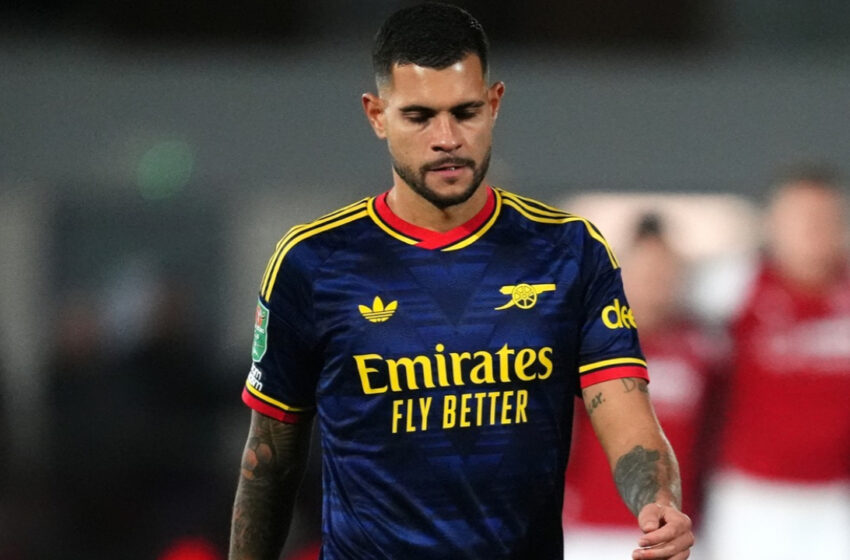  Bruno Guimarães revive trauma em vexame do Arsenal