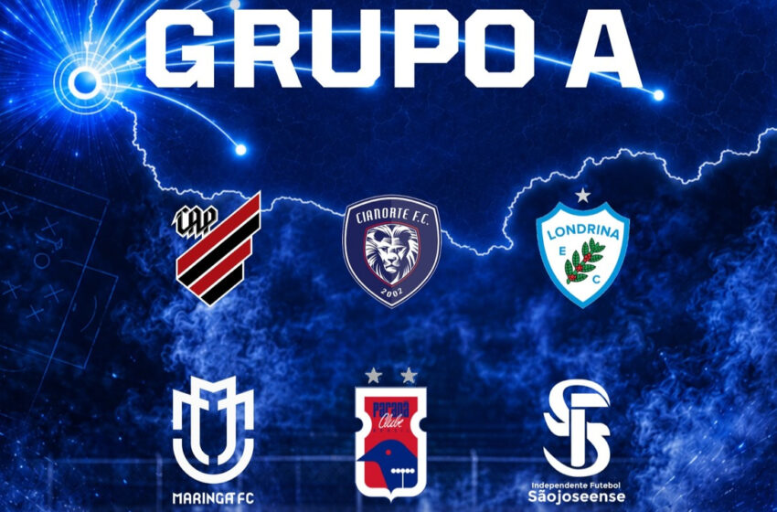  Com Athletico, Coritiba e Paraná Clube, Campeonato Paranaense 2027 define grupos