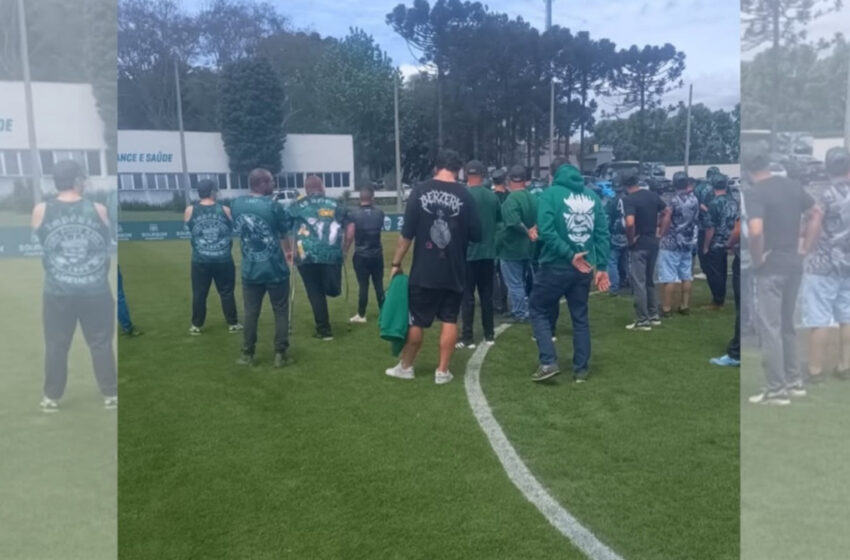  Coritiba: Organizada cobra elenco no CT e aprofunda crise